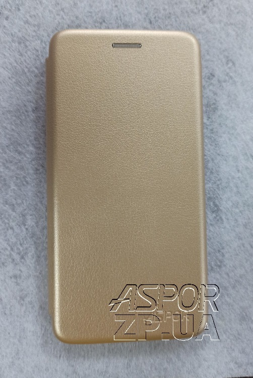 Чохол-книжка Aspor leather для Meizu Pro 6- золотий