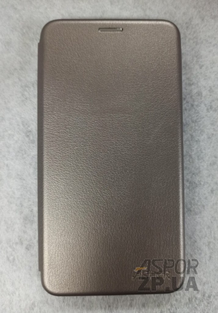 Чохол-книжка Aspor leather для Meizu Pro 7 Plus- графітовий