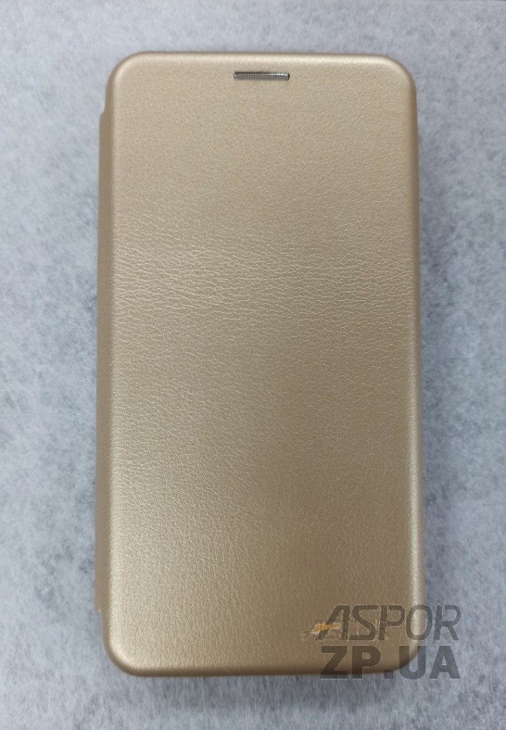 Чохол-книжка Aspor leather для Xiaomi Mi 8- золотий