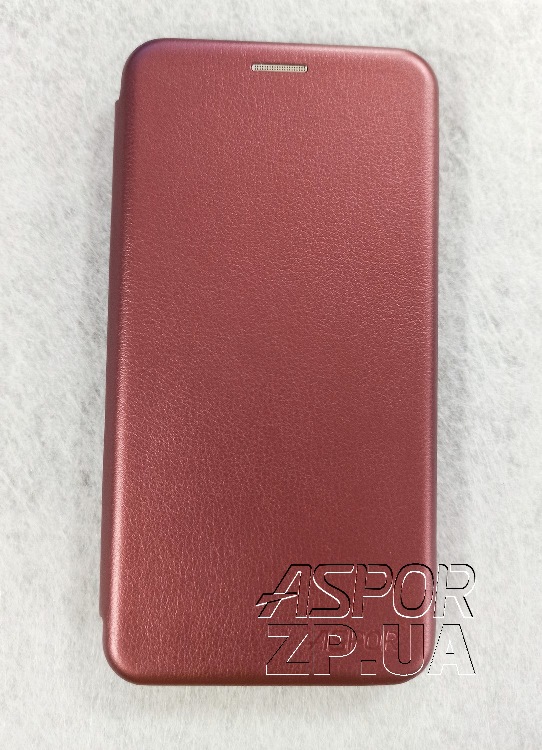 Чохол-книжка Aspor leather для Xiaomi Mi Mix 2S- бордовий