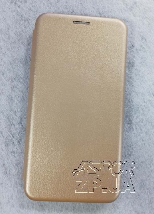 Чохол-книжка Aspor leather для Xiaomi Mi Mix 2S- золотий