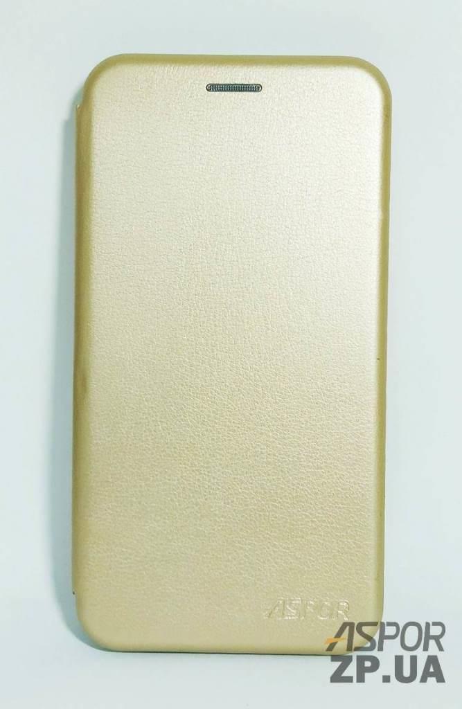 Чохол-книжка Aspor leather для iPhone 11 Pro- золотий
