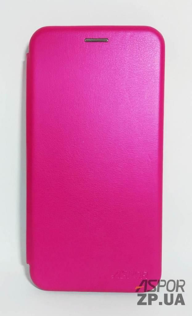 Чохол-книжка Aspor leather для iPhone 11 Pro Max- малиновий