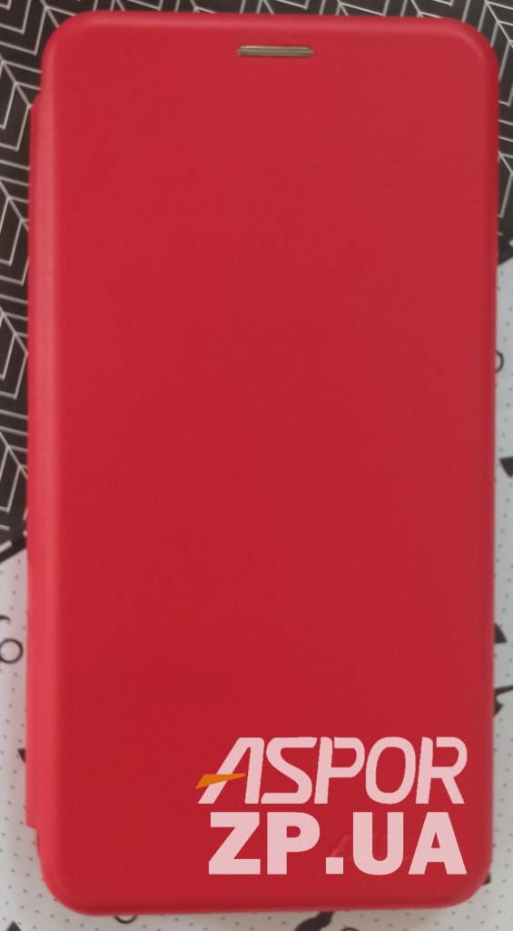Чохол-книжка Aspor leather для Huawei P Smart Pro- червоний