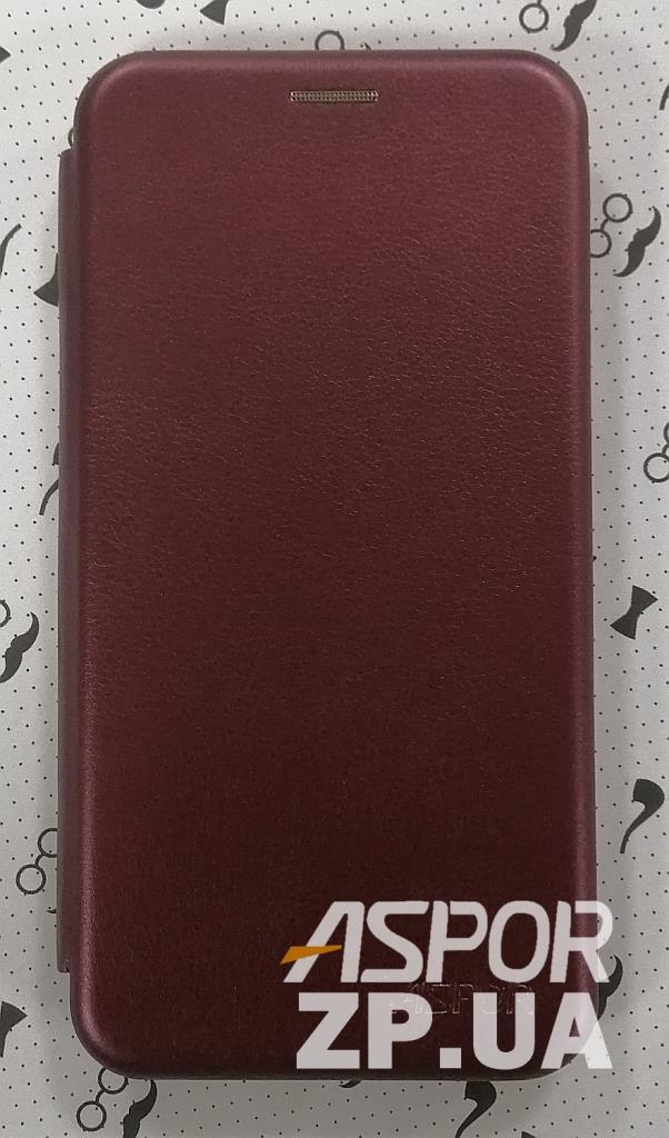 Чохол-книжка Aspor leather для iPhone 11 Pro Max- бордовий