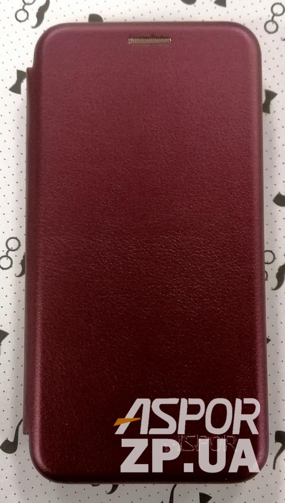 Чохол-книжка Aspor leather для Samsung S10e/G970- бордовий
