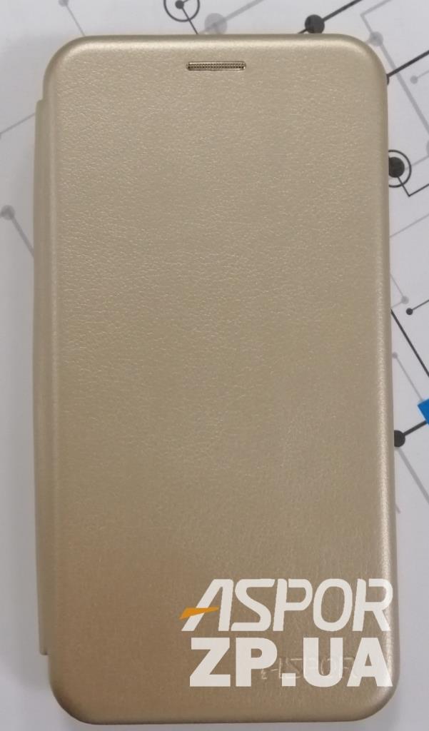 Чохол-книжка Aspor leather для Xiaomi Mi Note 10/Mi Note 10 Pro- золотий