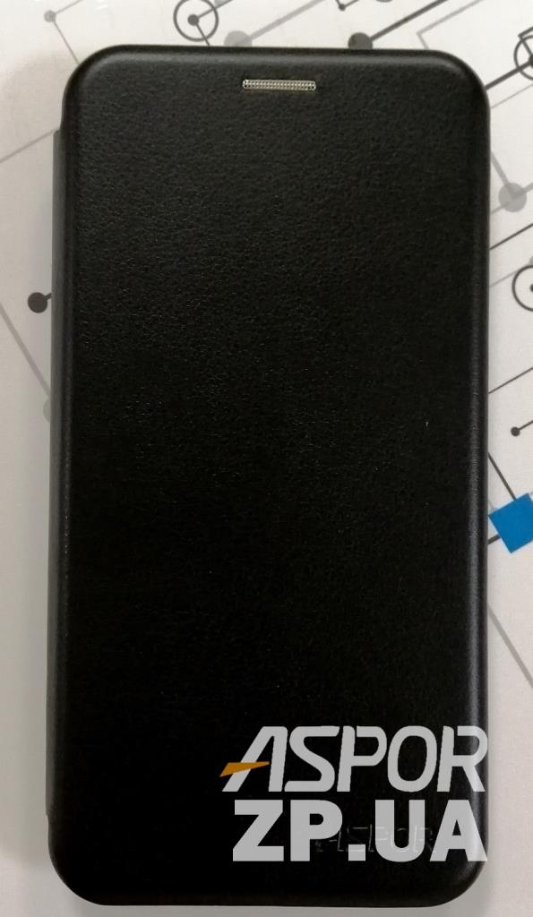Чохол-книжка Aspor leather для Xiaomi Mi Note 10/Mi Note 10 Pro- чорний