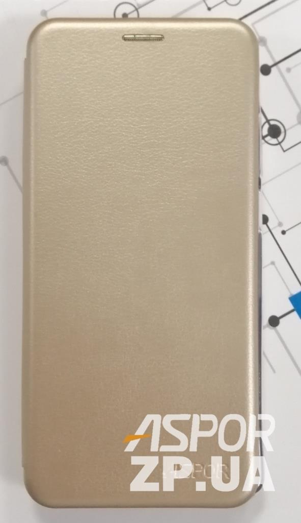 Чохол-книжка Aspor leather для Xiaomi Redmi K30/Poco X2- золотий