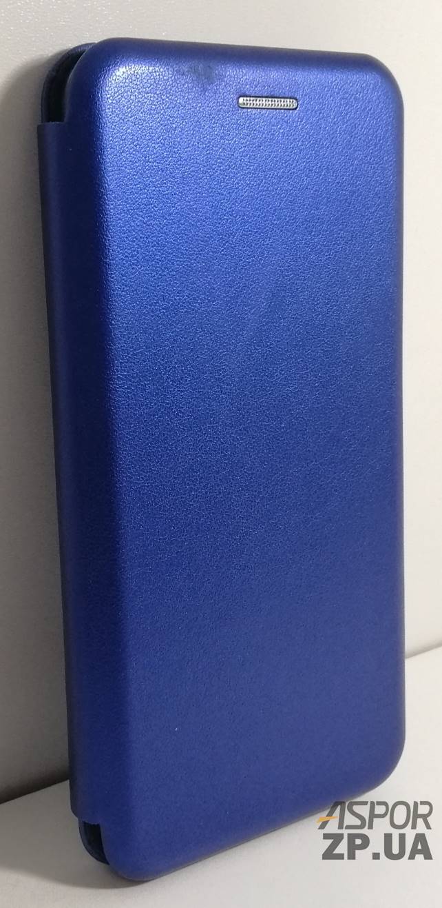 Чохол-книжка Premium Leather Case для Xiaomi Mi 9 SE в тех. упаковці- синій