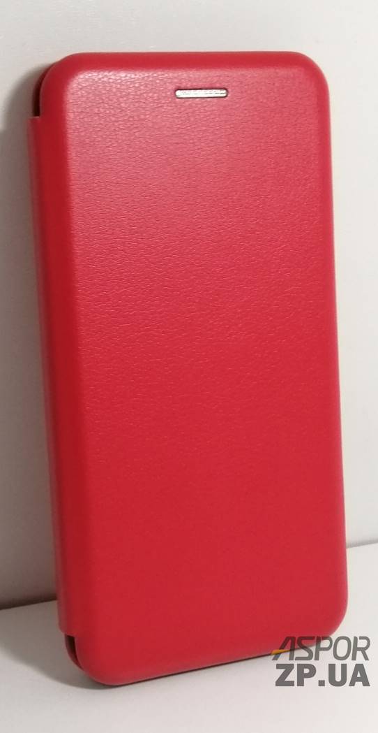Чохол-книжка Premium Leather Case для Xiaomi Mi 9 SE в тех. упаковці- червоний