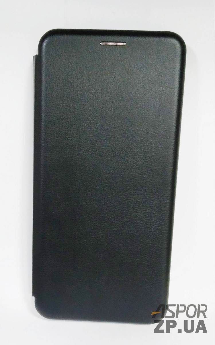 Чохол-книжка Premium Leather Case для Samsung A80/A805 в тех. упаковці- чорний