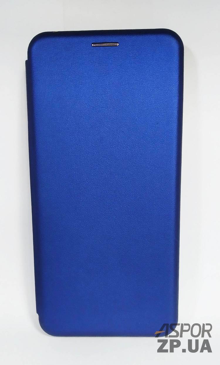 Чохол-книжка Premium Leather Case для Samsung A80/A805 в тех. упаковці- синій